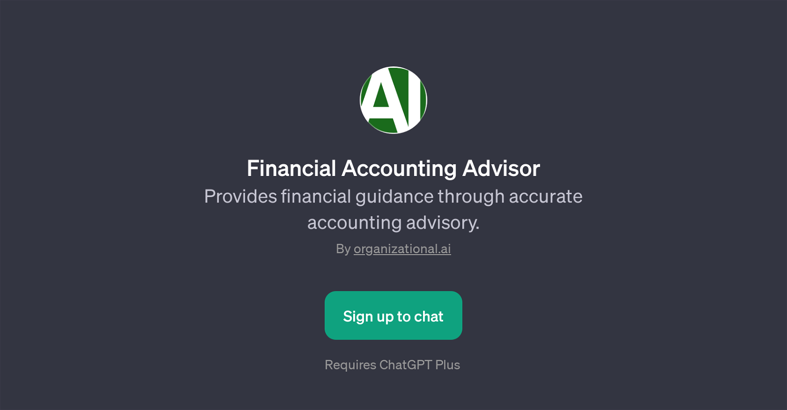 Financial Accounting Advisor website
