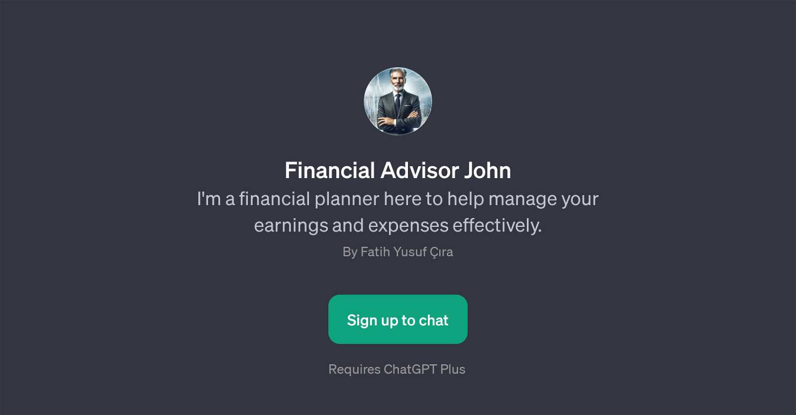 Financial Advisor John website
