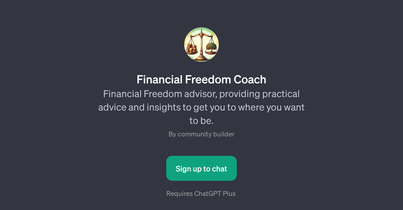 Financial Freedom Coach website