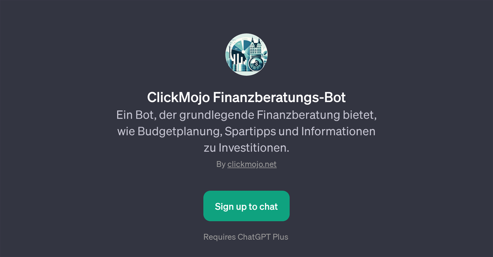 Finanzberatungs-Bot website