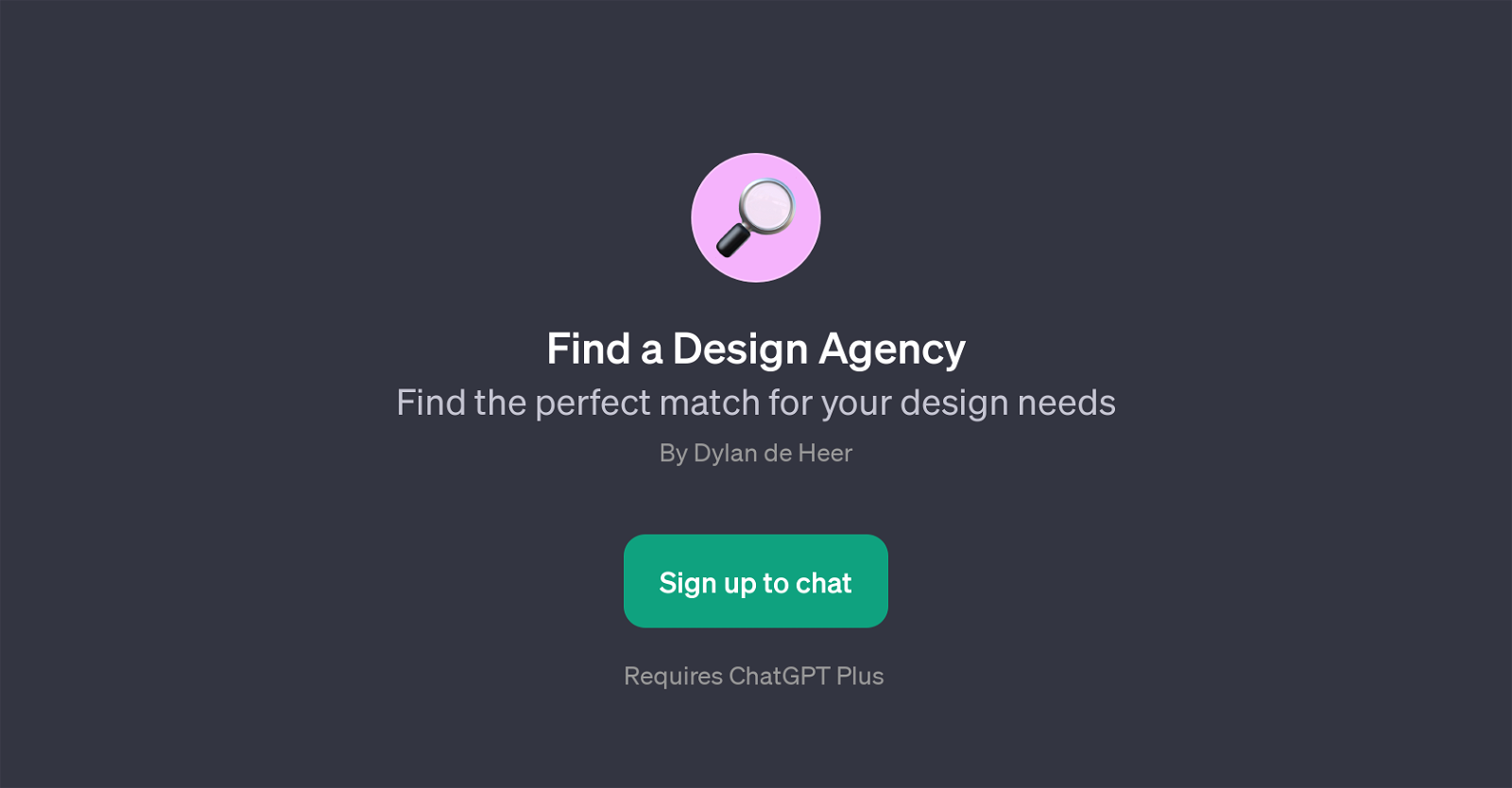 Find a Design Agency website