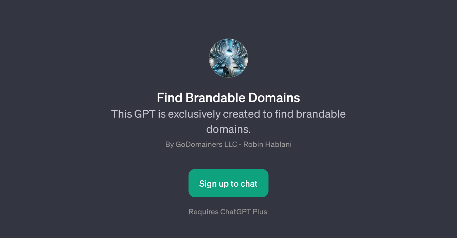 Find Brandable Domains website