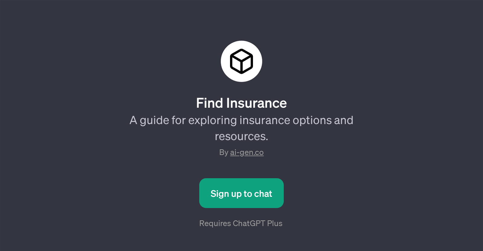 Find Insurance website