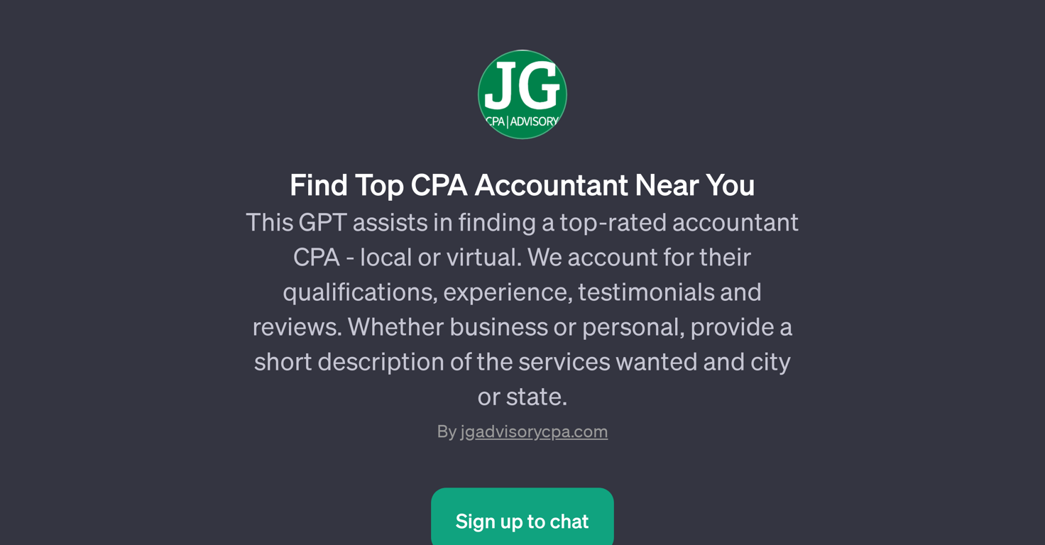 Find Top CPA Accountant Near You website