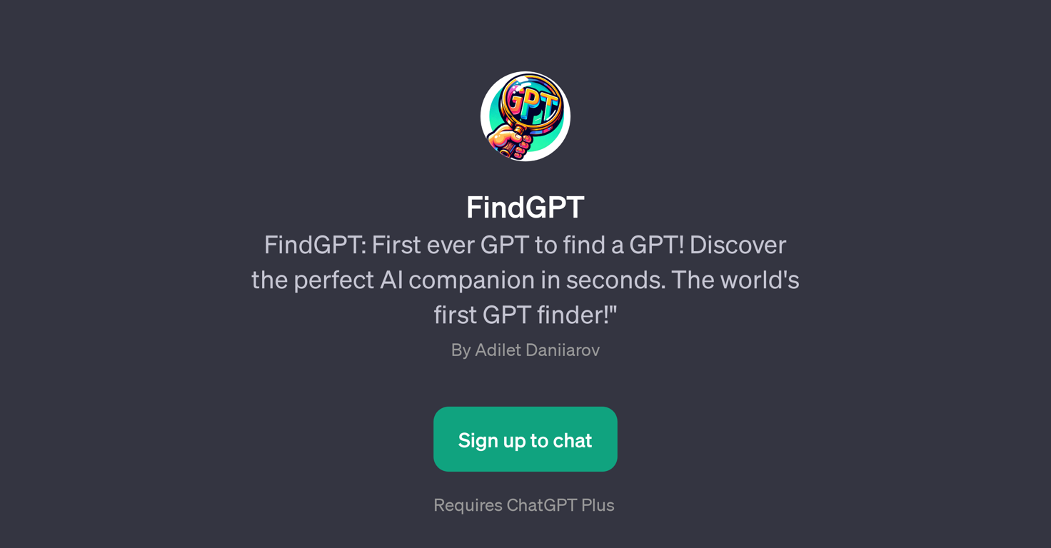 FindGPT website