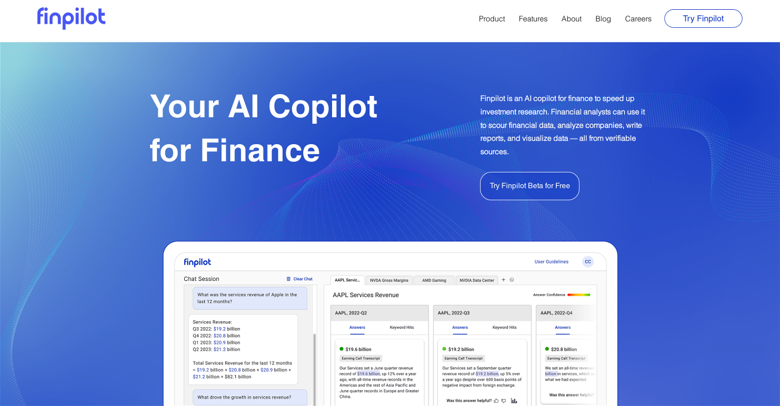 Finpilot website