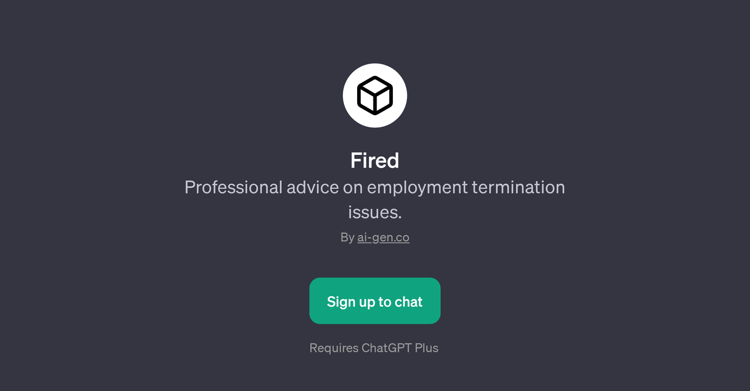 Fired website