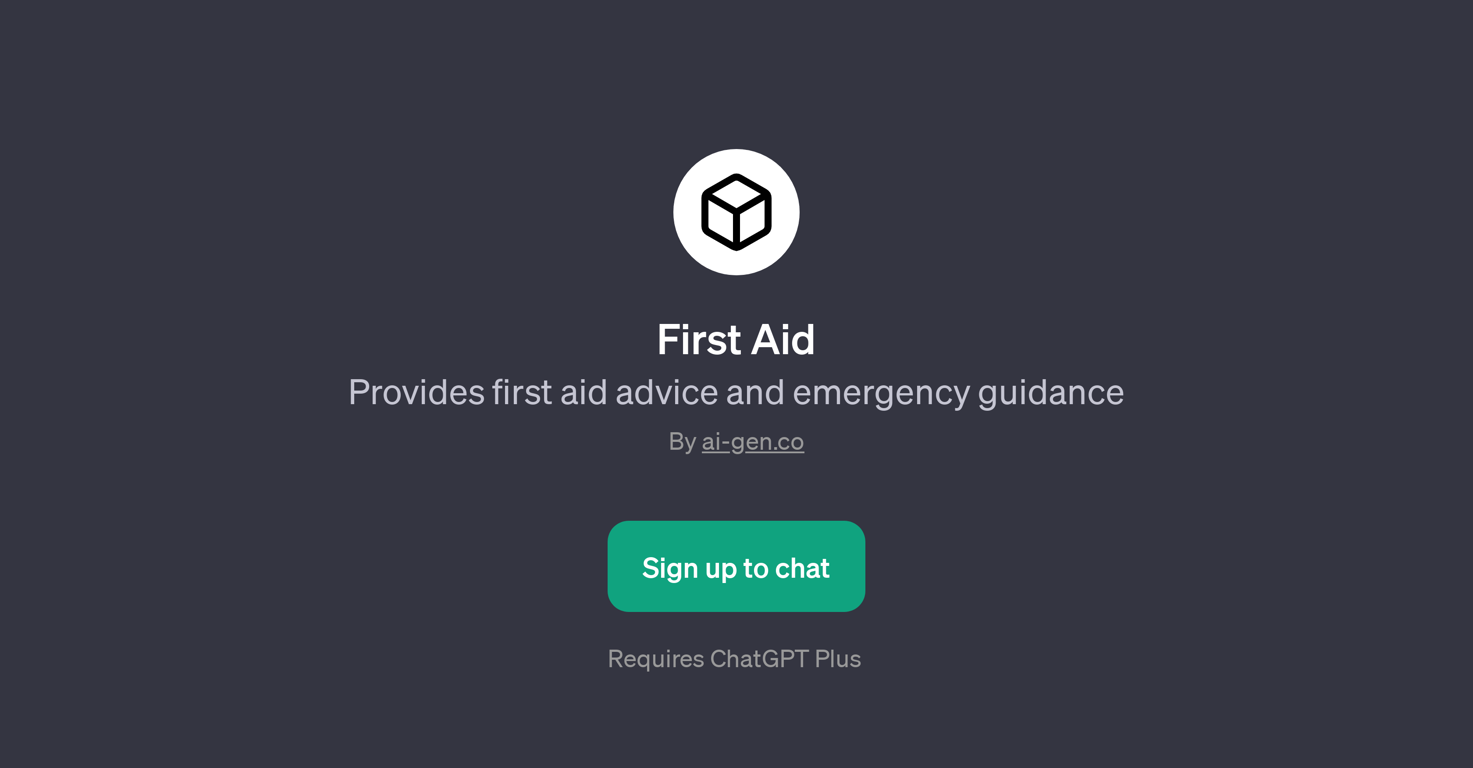 First Aid website