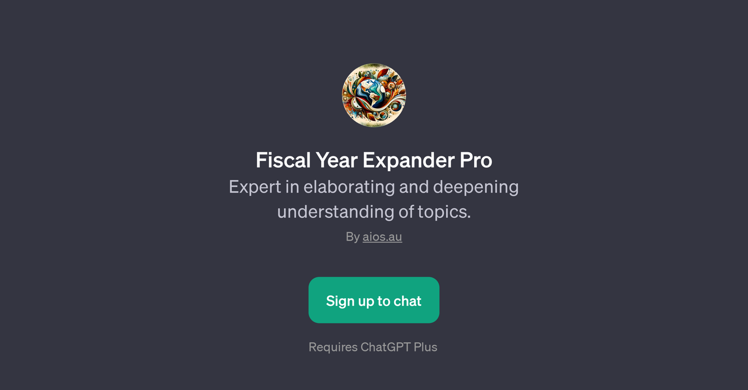 Fiscal Year Expander Pro website
