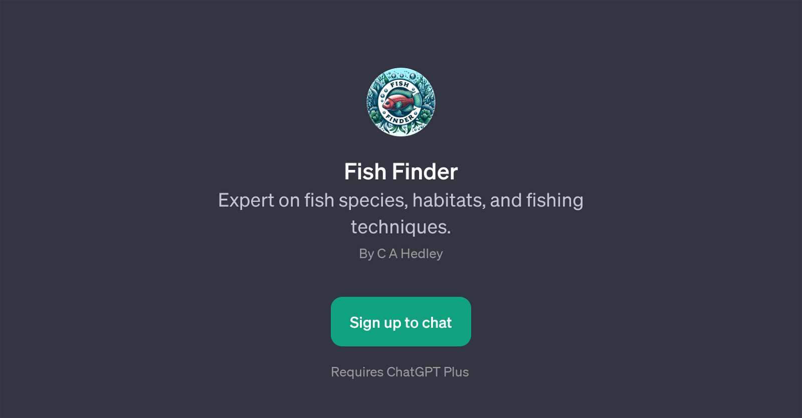 Fish Finder website