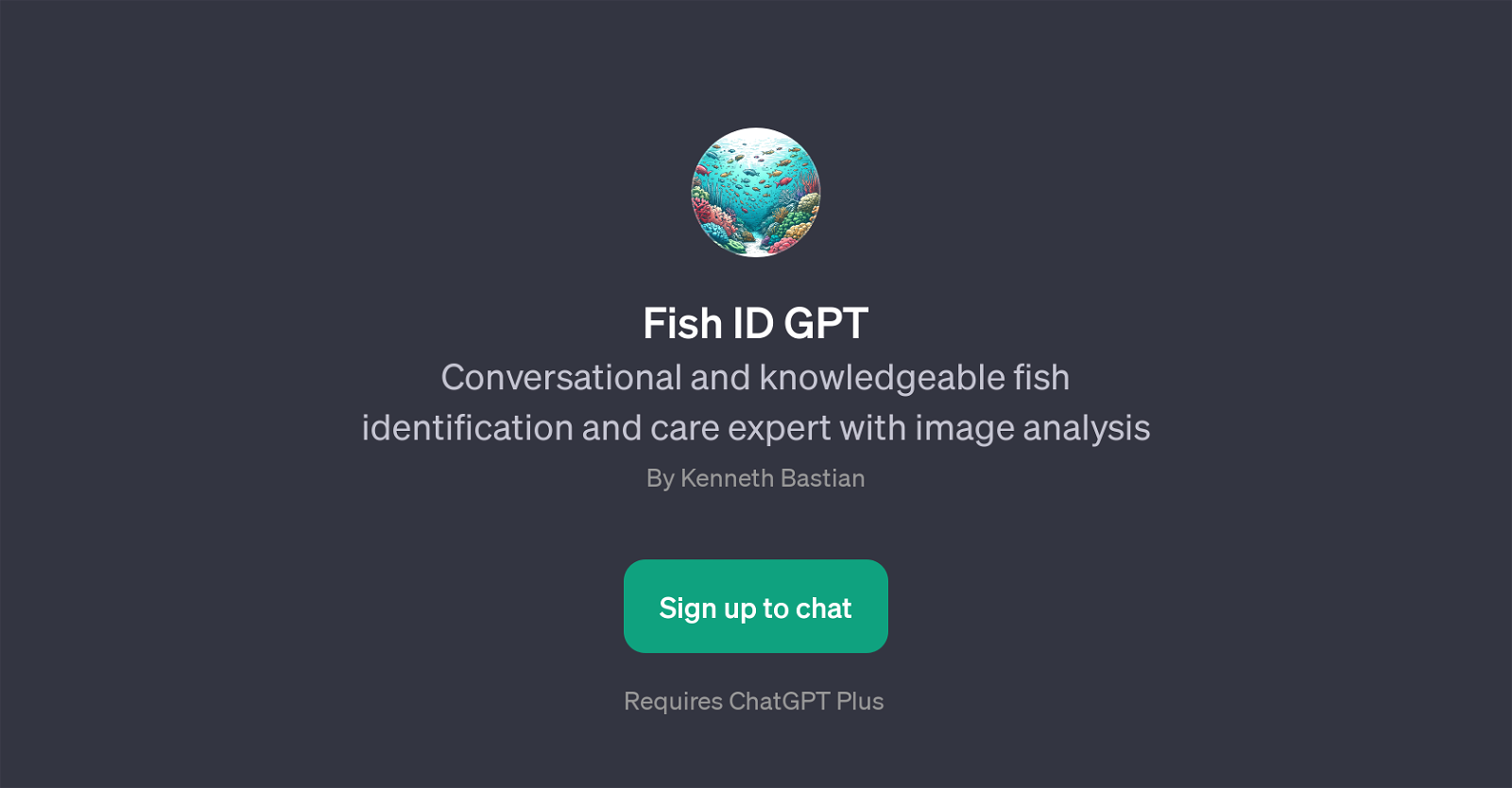 Fish ID GPT website