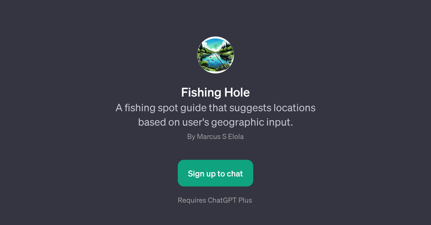Fishing Hole website