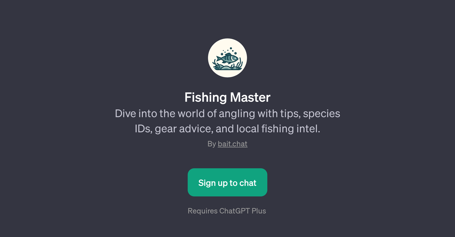 Fishing Master website