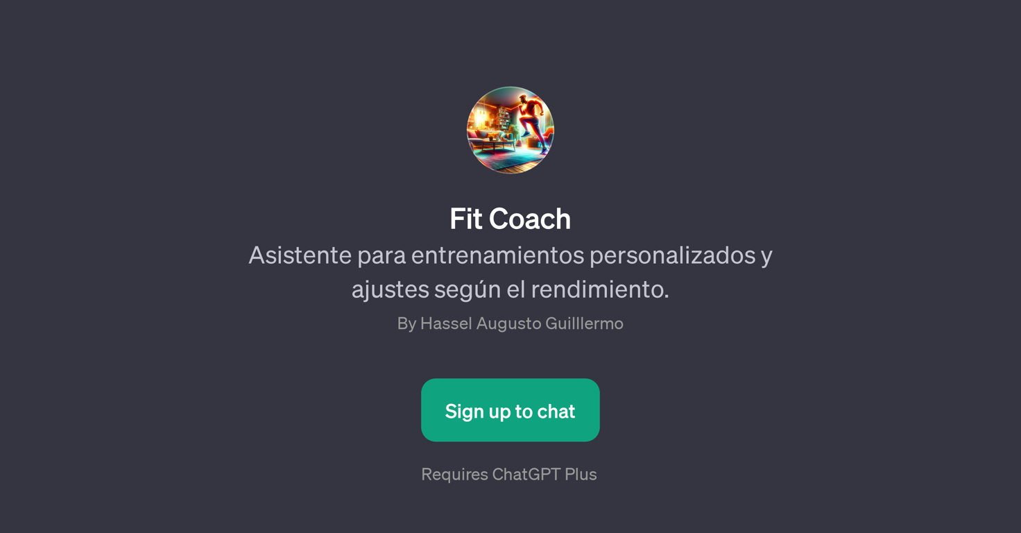 Fit Coach website