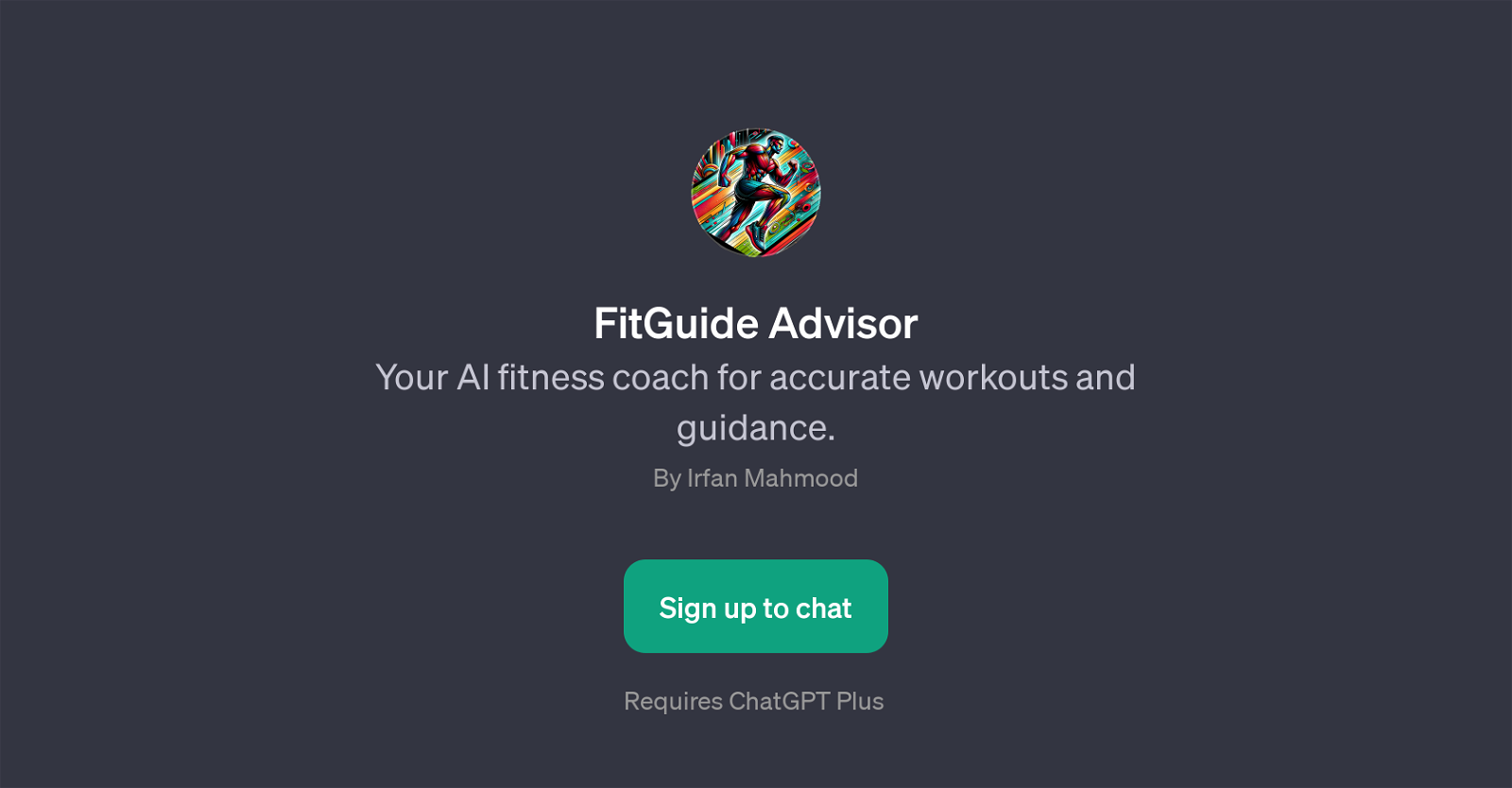 FitGuide Advisor website