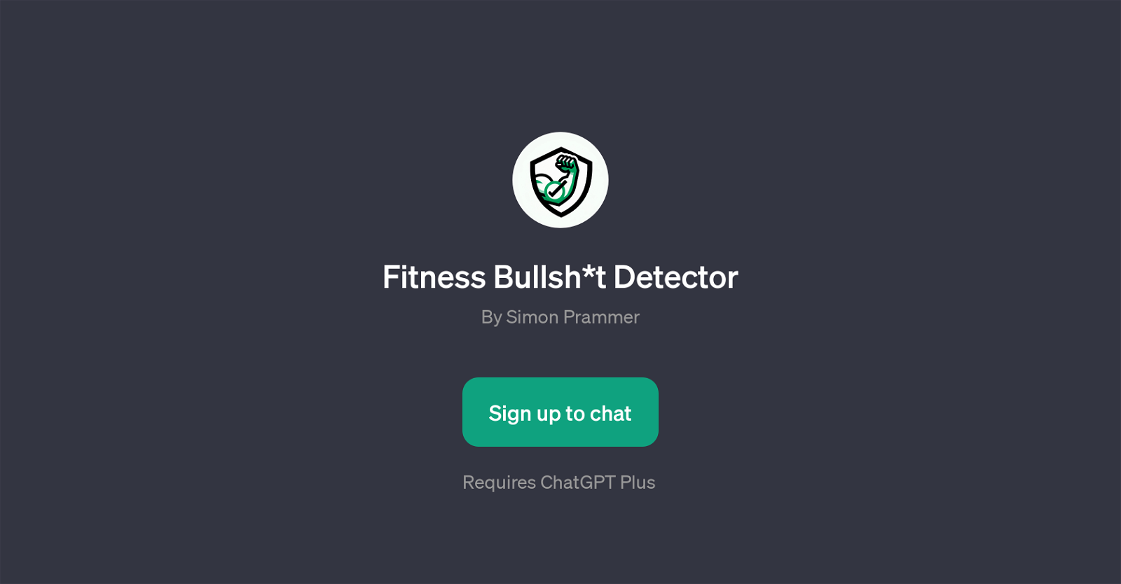 Fitness Bullsh*t Detector website