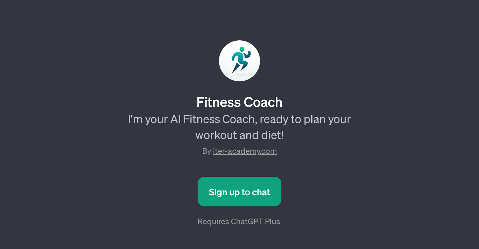 Fitness Coach website