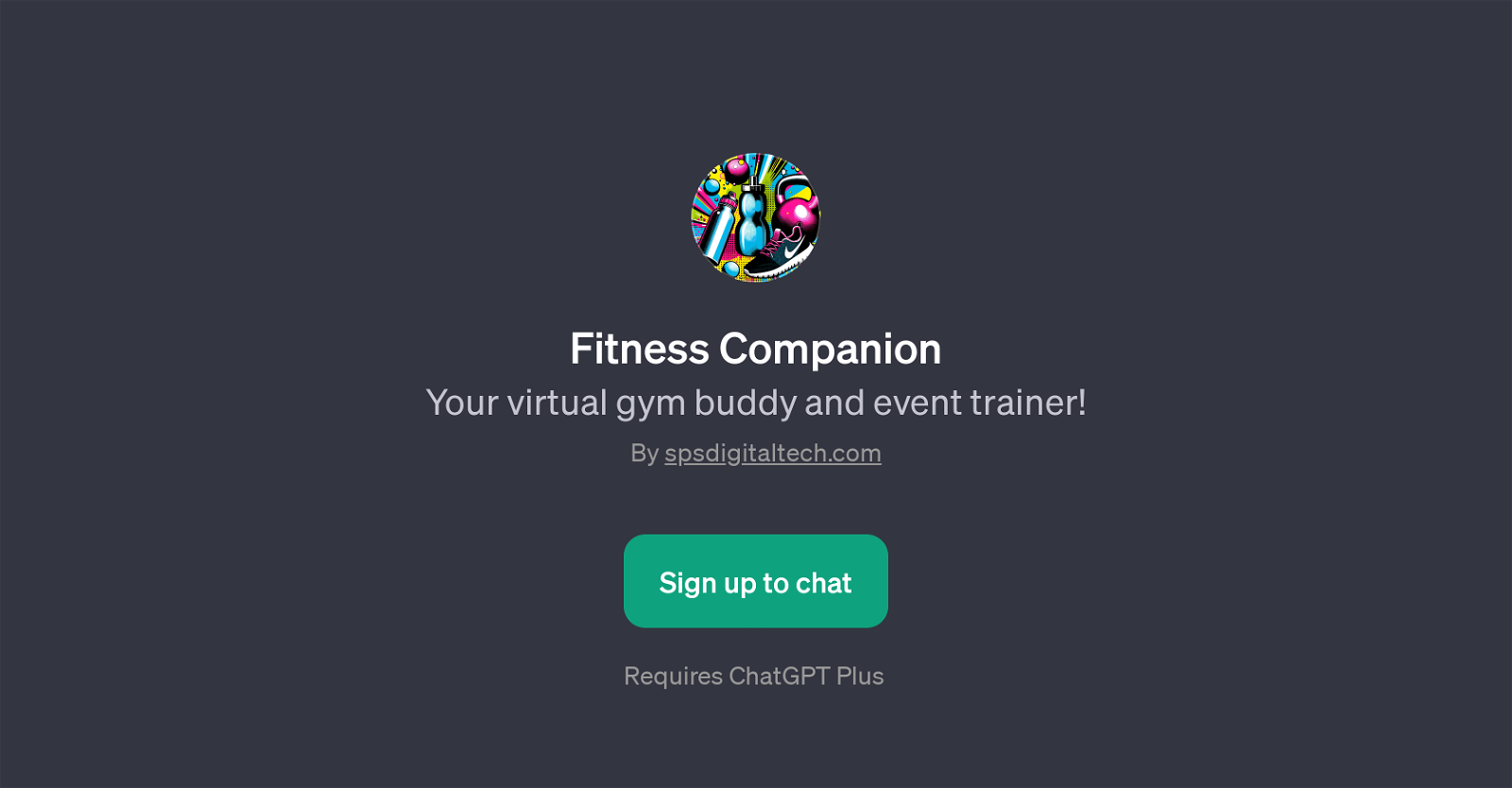 Fitness Companion website