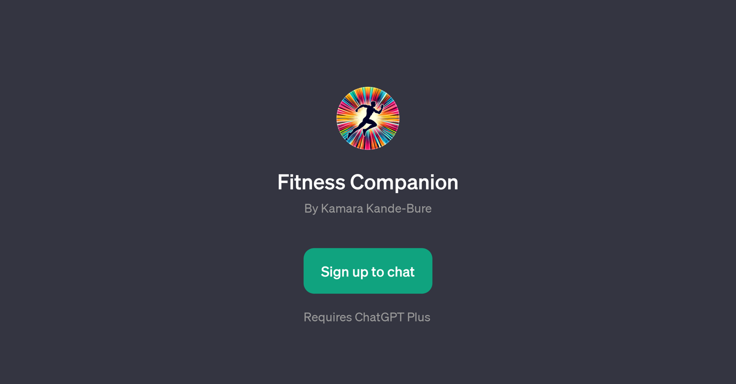 Fitness Companion website