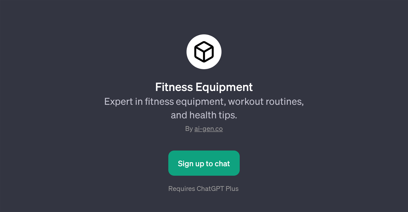 Fitness Equipment website