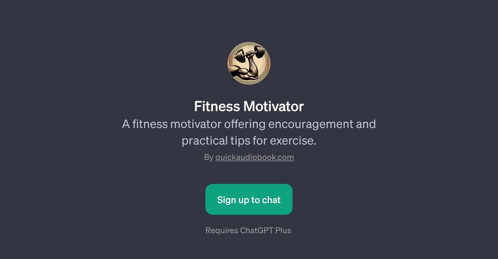 Fitness Motivator website