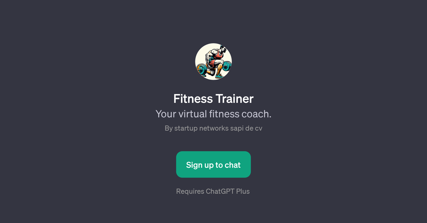 Fitness Trainer website