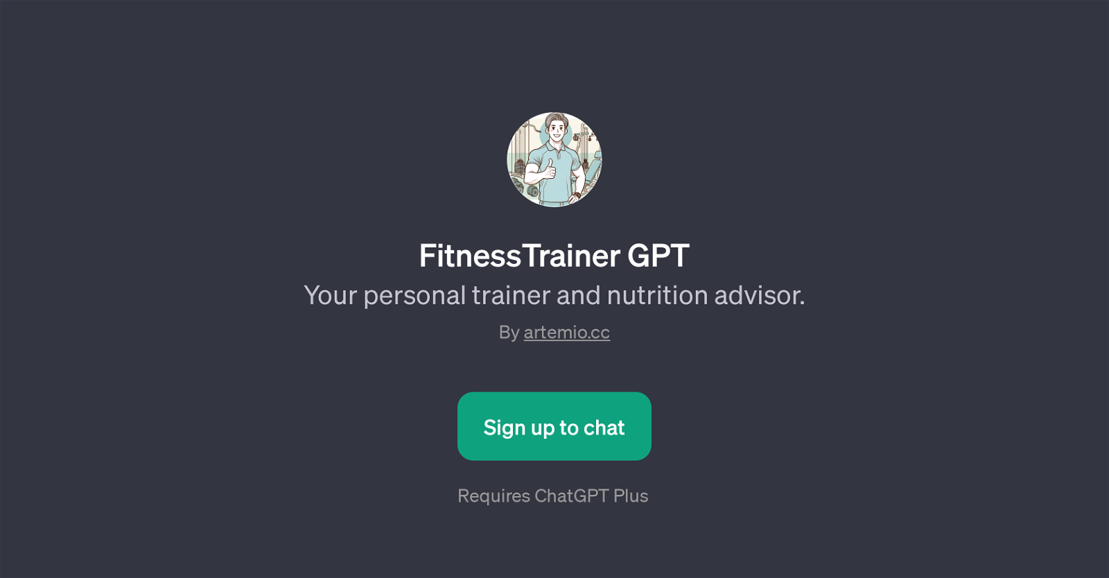 FitnessTrainer GPT website