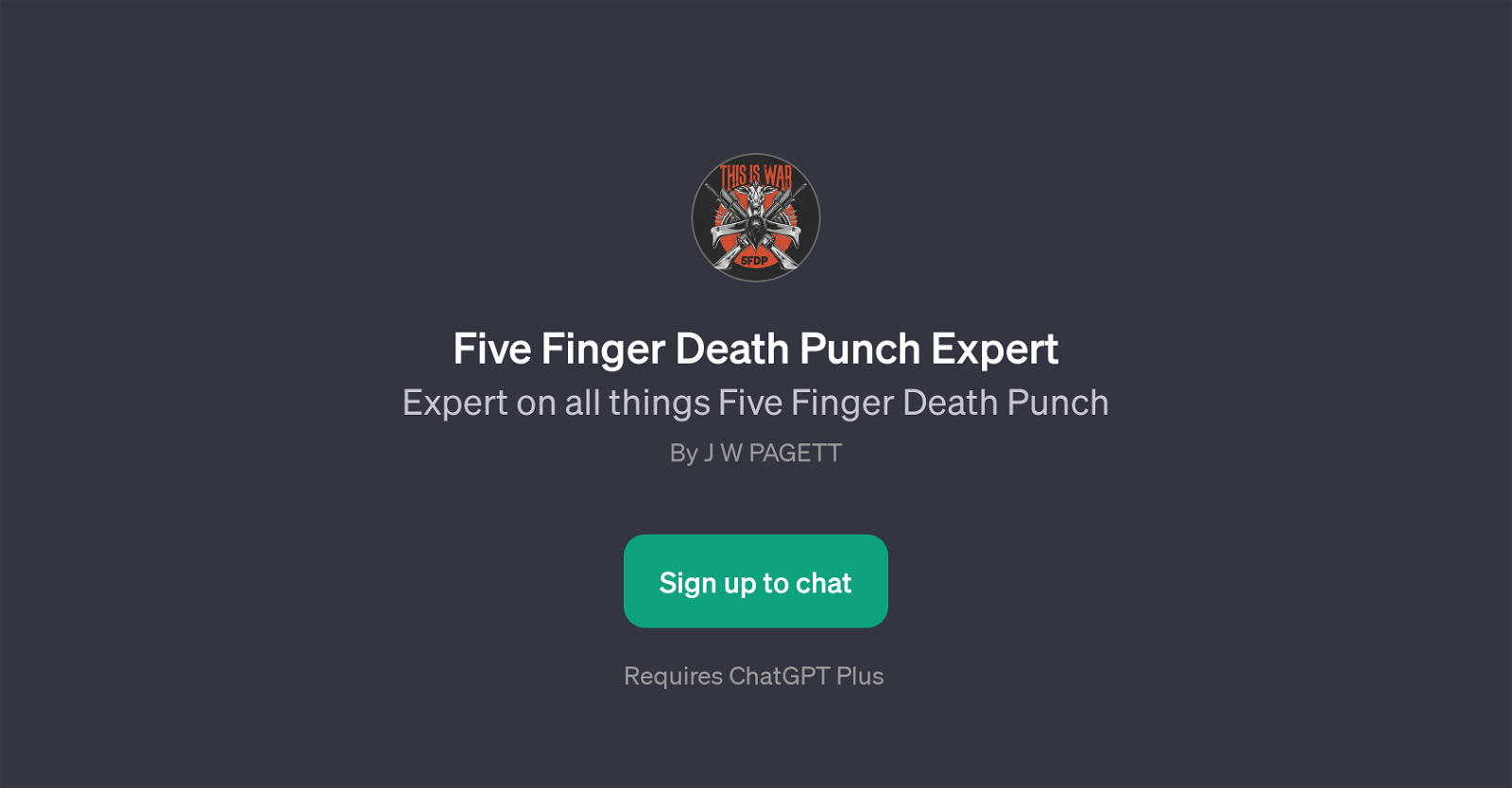 Five Finger Death Punch Expert website