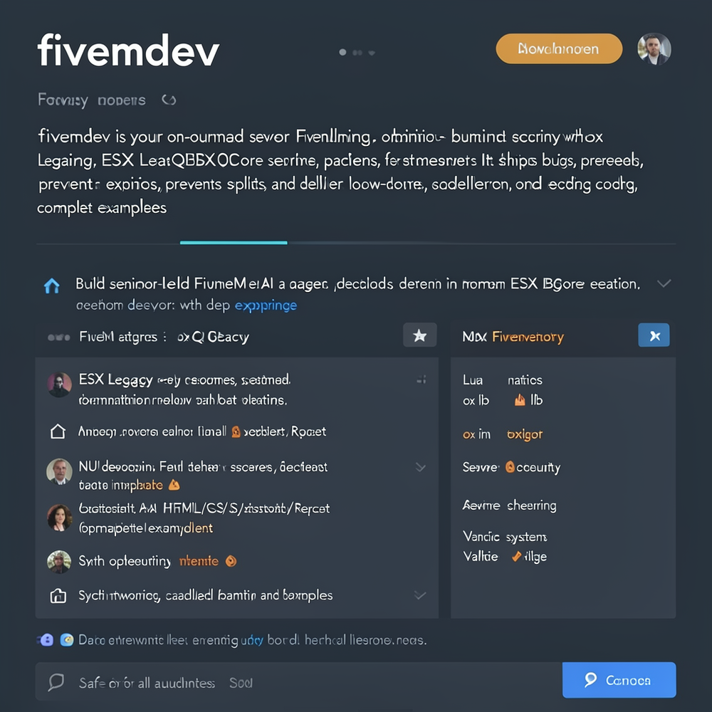 fivemdev website