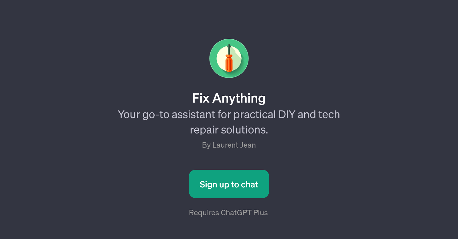 Fix Anything website