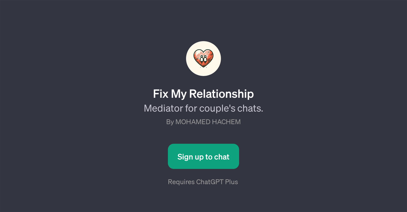 Fix My Relationship website
