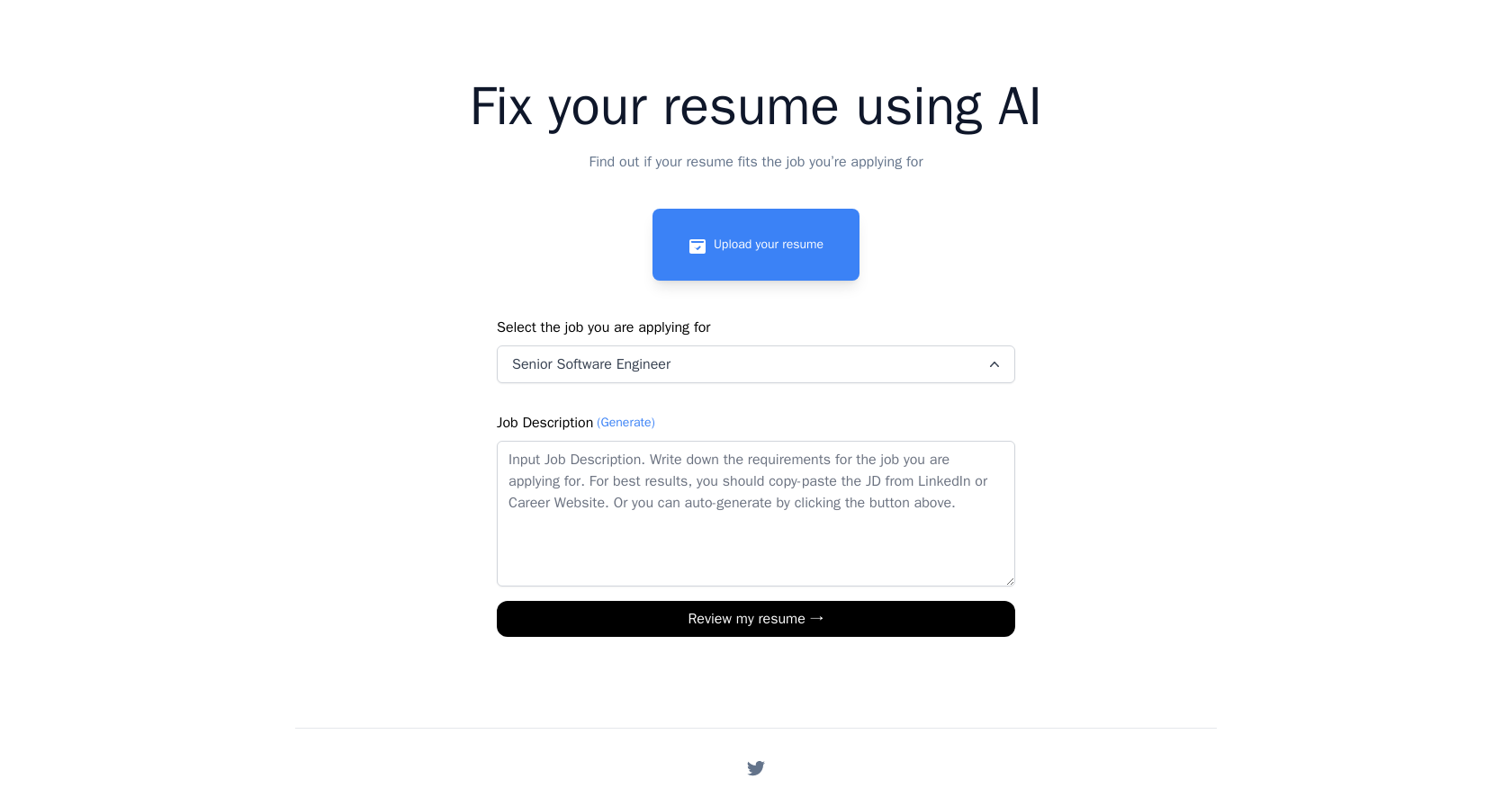 Fix My Resume And 60 Other AI Alternatives For Resumes