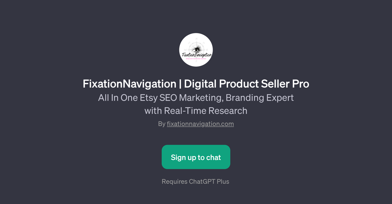 FixationNavigation Digital Product Seller Pro website
