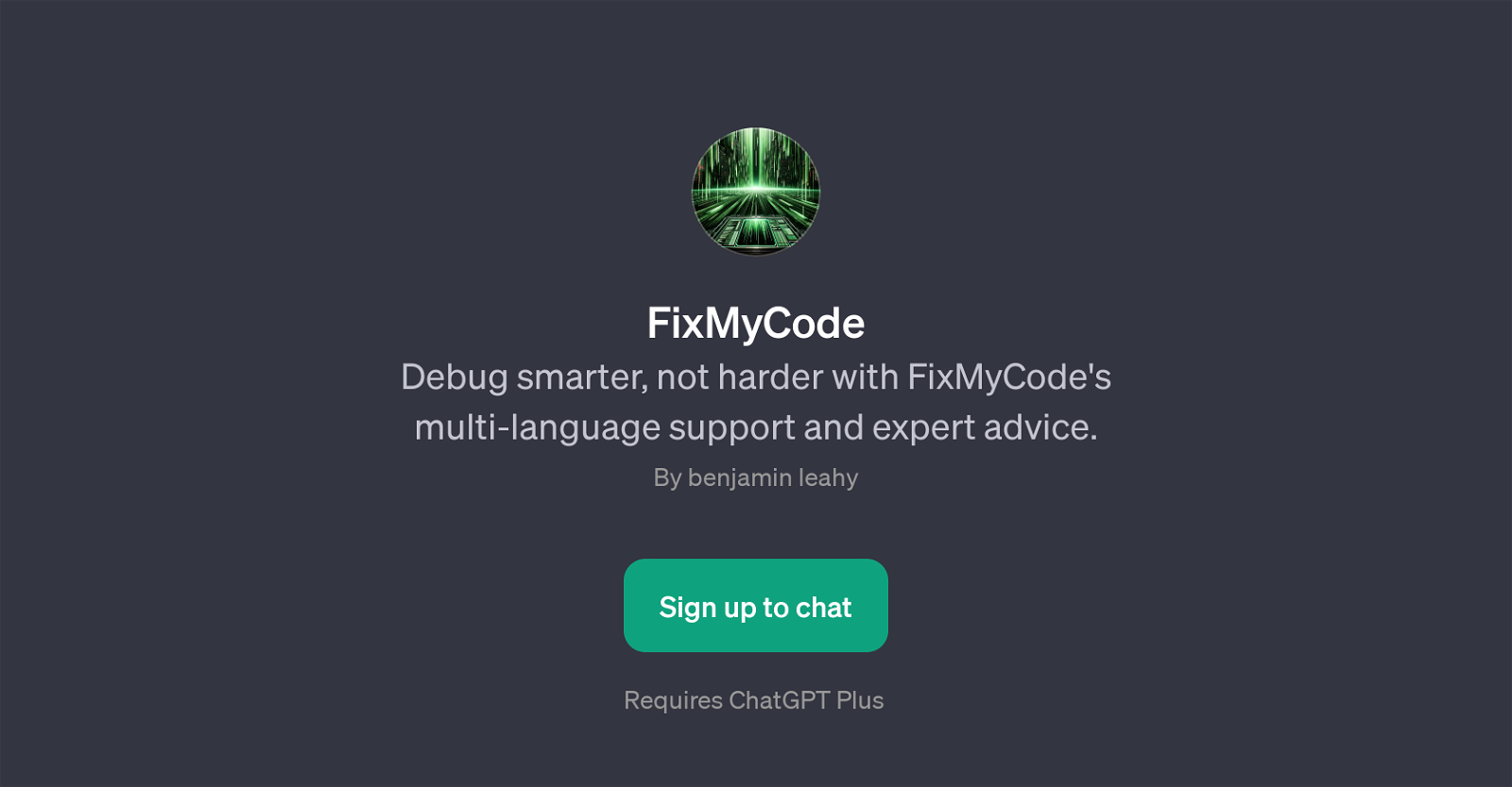 FixMyCode website