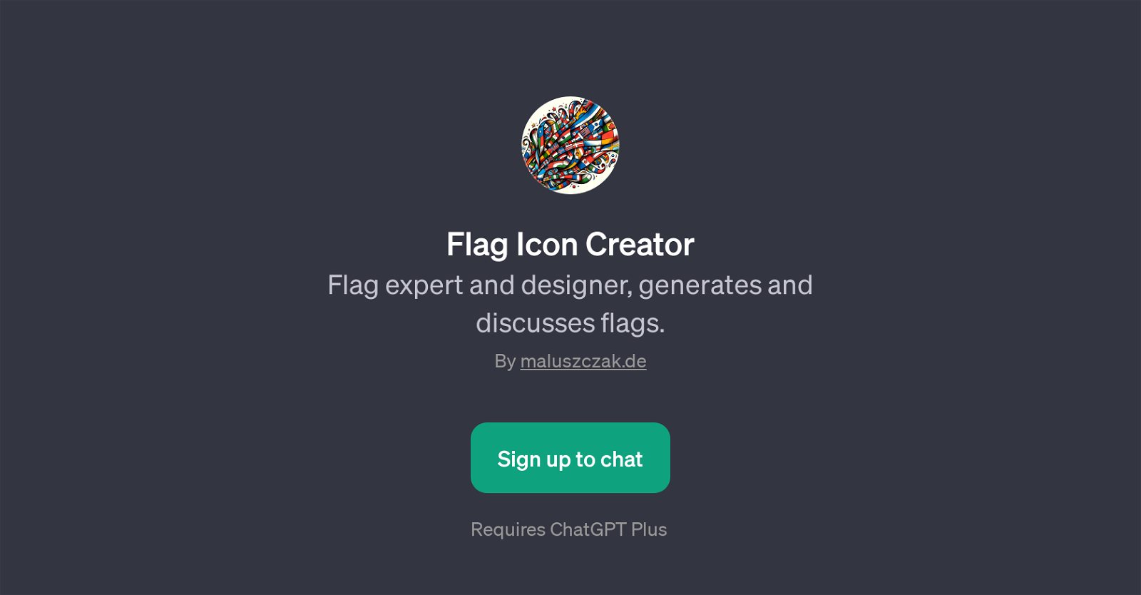 Flag Icon Creator website