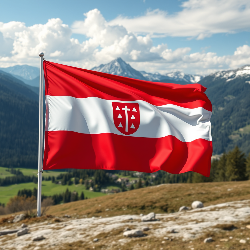 Flag Occupied by Austria Photo website