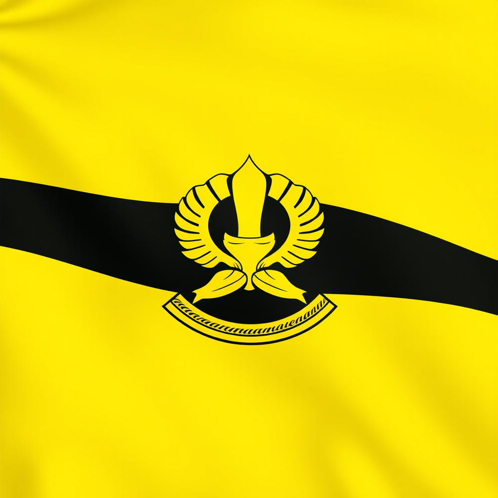 Flag Occupied by Brunei Photo website