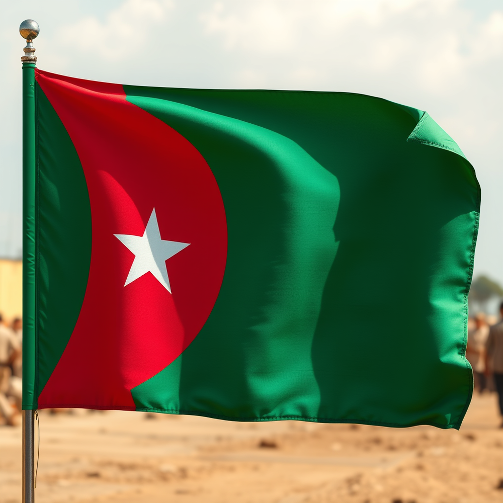 Flag Occupied by Central African Republic Photo website