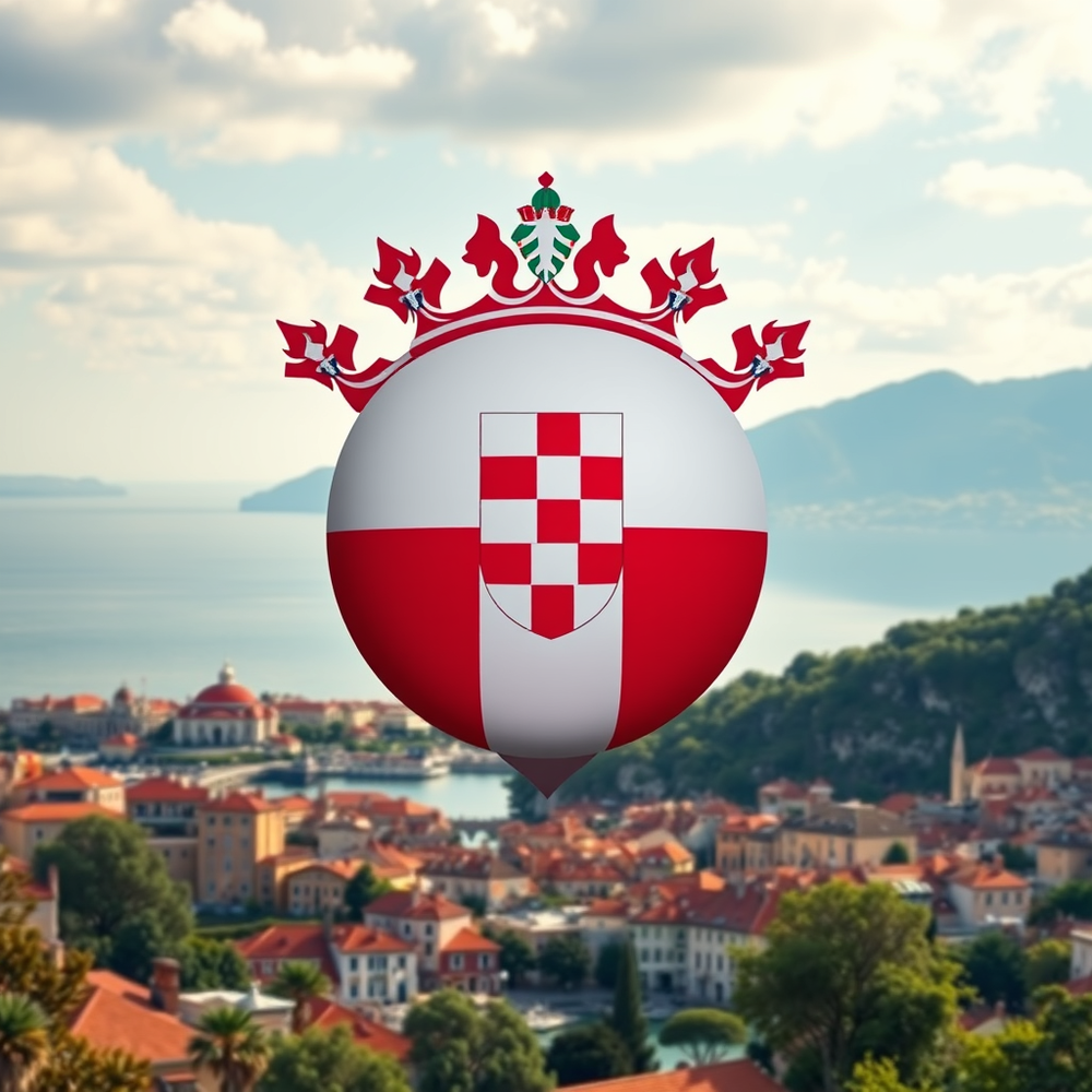 Flag Occupied by Croatia Photo website