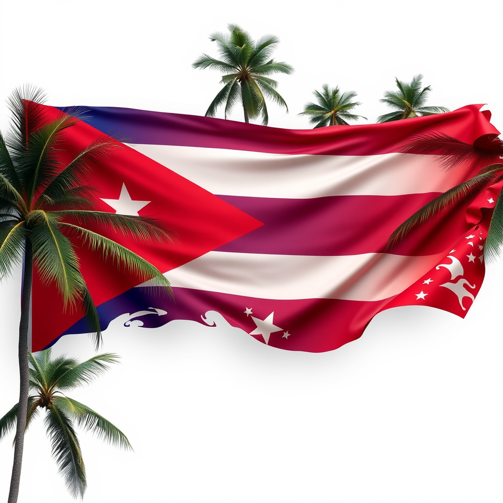 Flag Occupied by Cuba Photo website