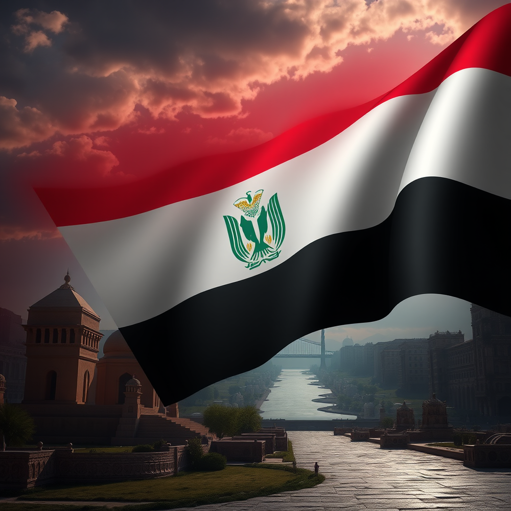Flag Occupied by Egypt Photo website
