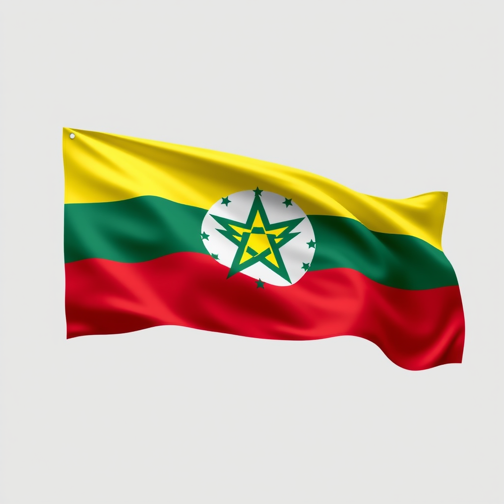 Flag Occupied by Ethiopia Photo website