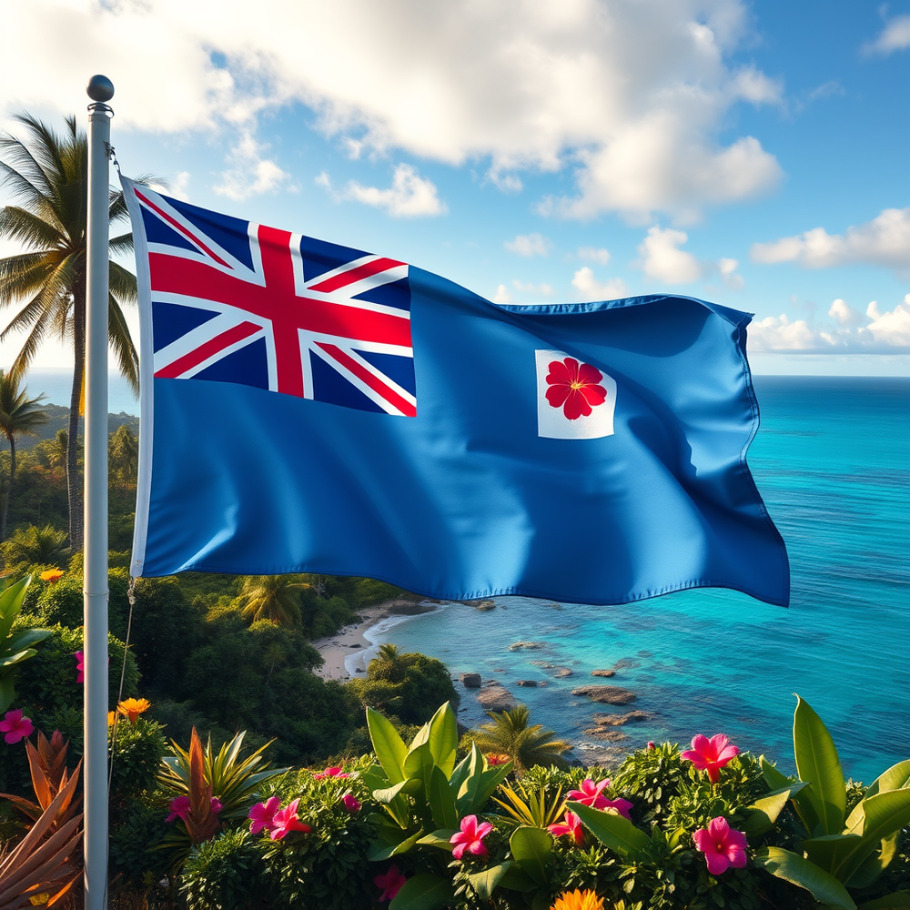 Flag Occupied by Fiji Photo website