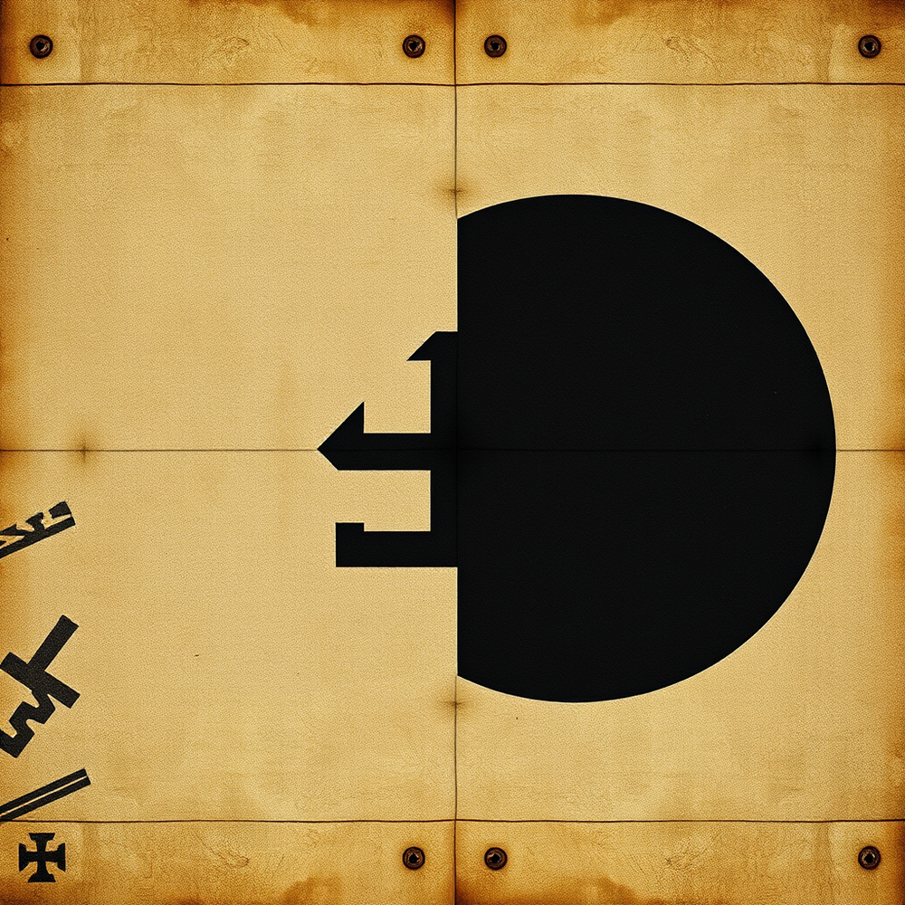 Flag Occupied by Germany Photo website