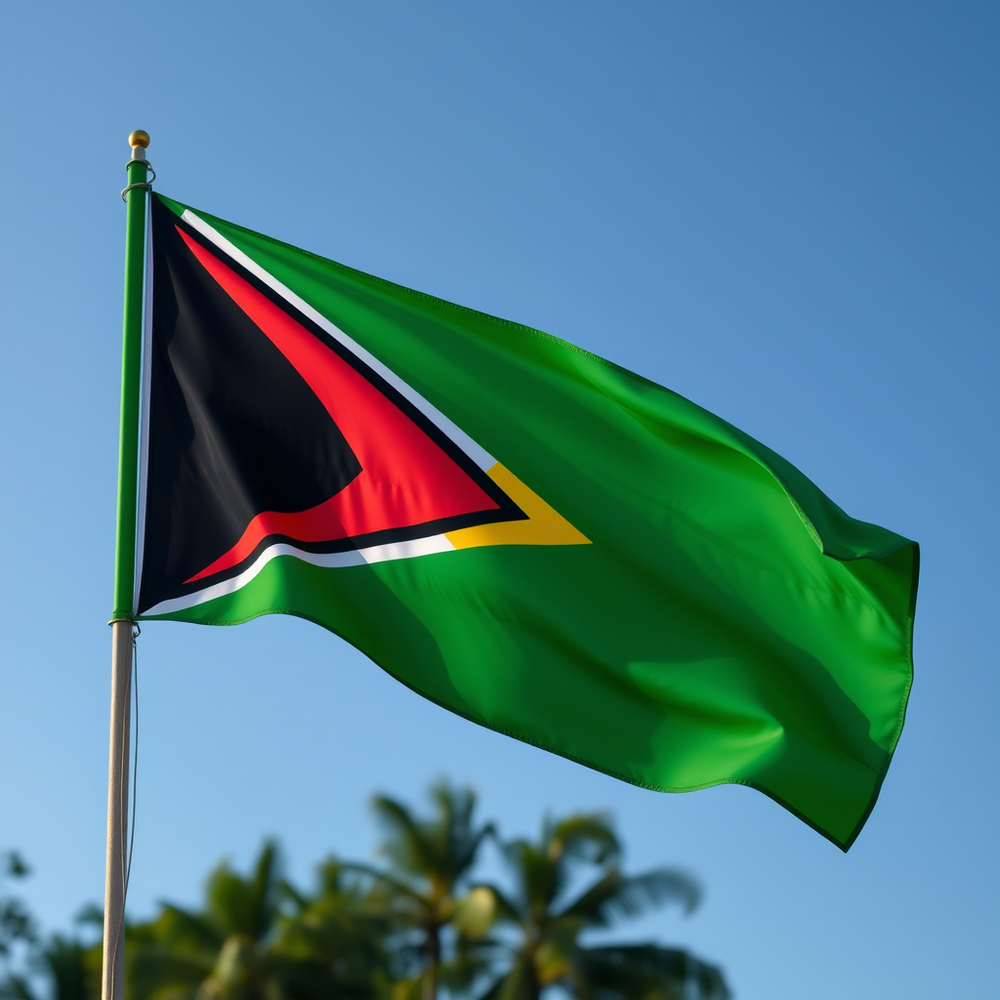 Flag Occupied by Guyana Photo website