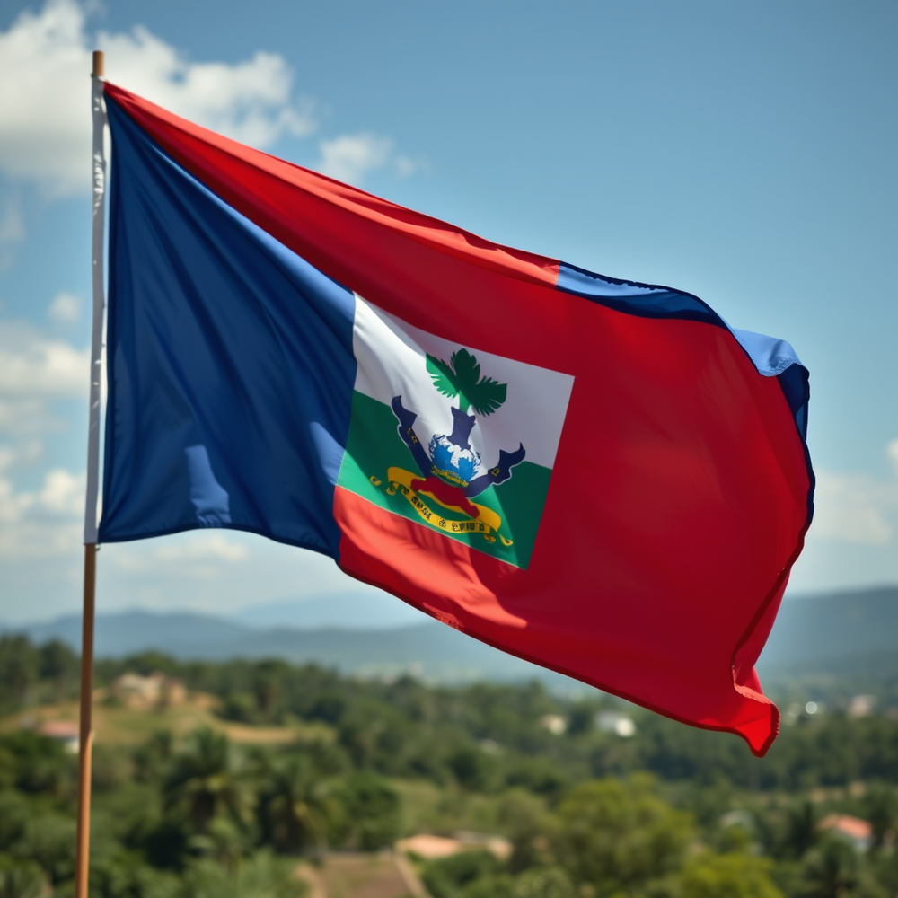 Flag Occupied by Haiti Photo website