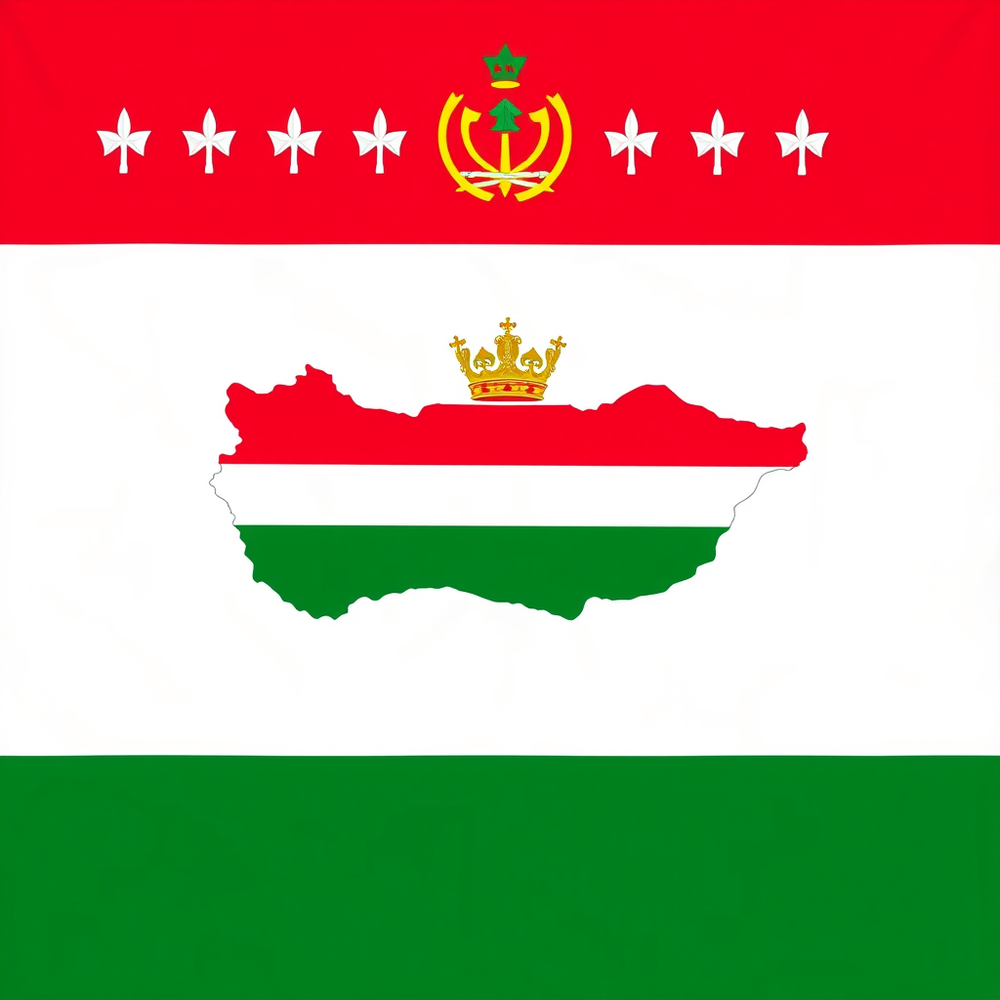 Flag Occupied by Hungary Photo website