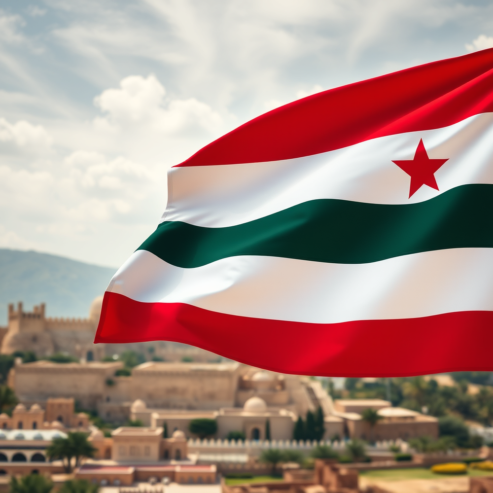 Flag Occupied by Jordan Photo website