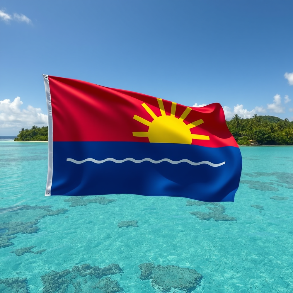 Flag Occupied by Kiribati Photo website