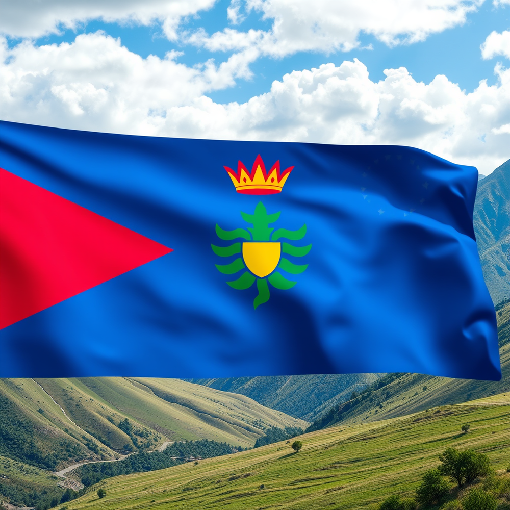 Flag Occupied by Lesotho Photo website